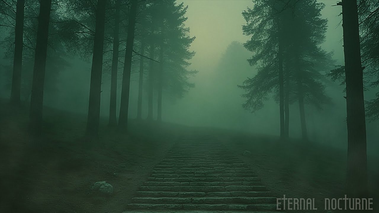 A Descent Without Sound | Dark Ambient Forest, Sleep-Safe, No Voice