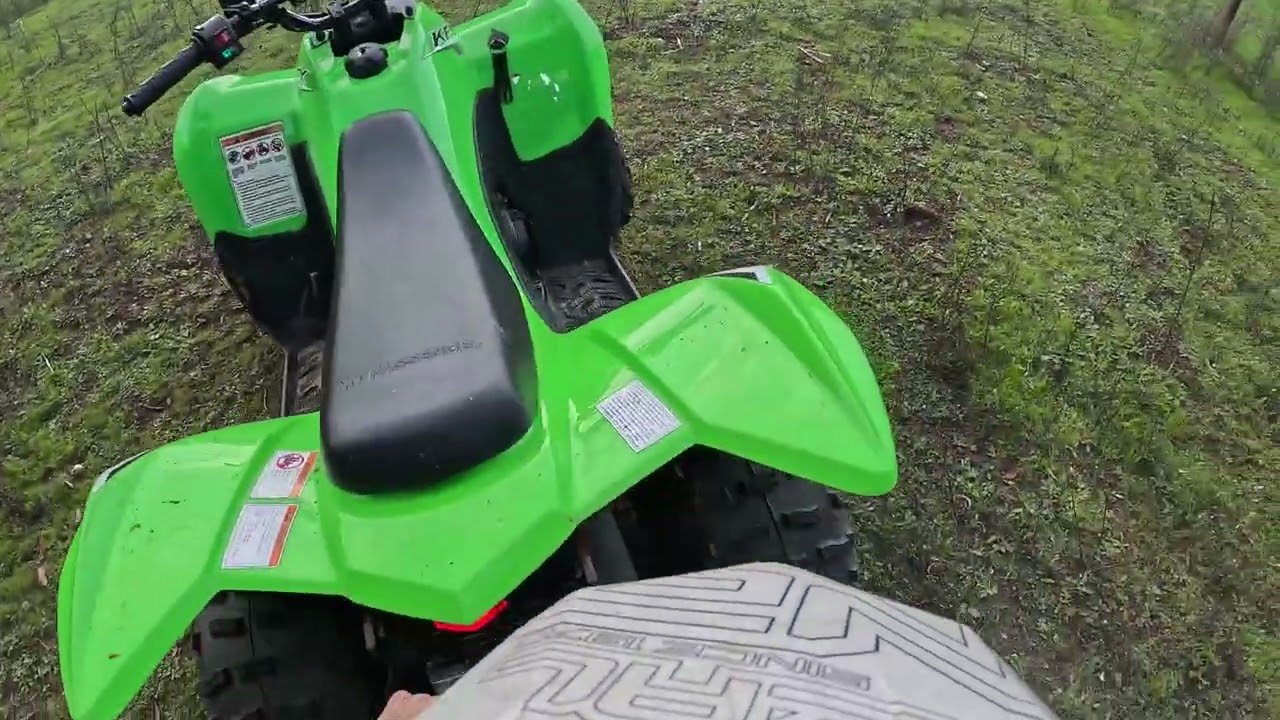 Quad Mission! Removing a rope from the Trees.