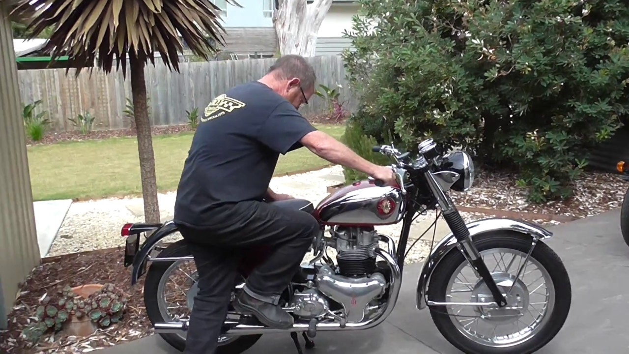 1962 BSA Big Valve Super Rocket