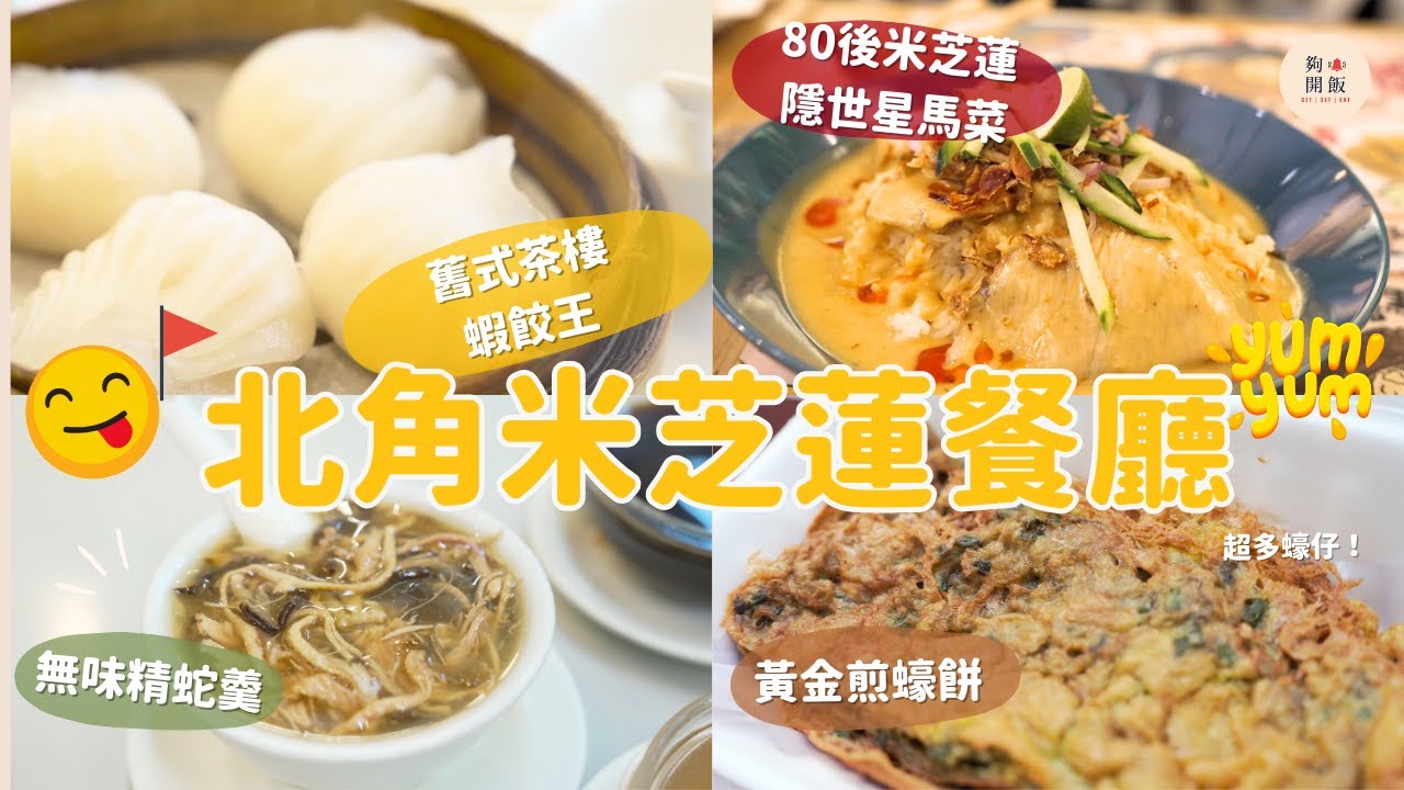 北角美食推介！米芝蓮餐廳丨由懷舊茶樓到新式Fusion菜 ｜卡邦尼意粉唔用意粉整 竟然用XX代替?!  ｜香港隱世星馬菜竟然就隱藏喺大街小巷｜#foodie #北角美食