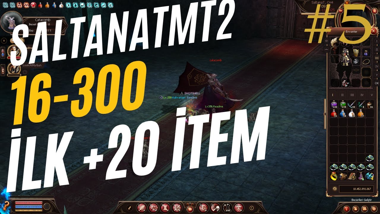 SaltanatMT2 (16-300 SURA) İLK +20 İTEM!!!, Söyleşi Tadında BÖLÜM#5
