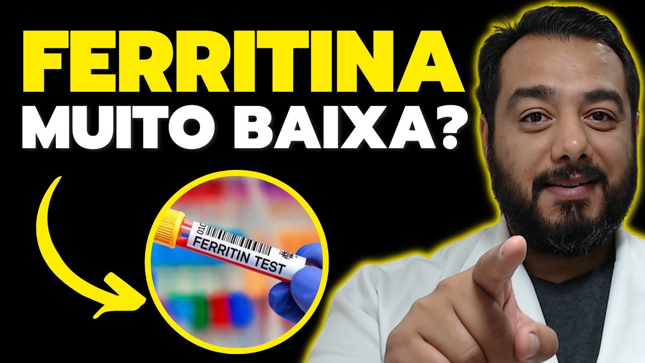 Ferritina muito baixa no sangue? Entenda o que pode causar essa diminuição! | Dr. Victor Proença