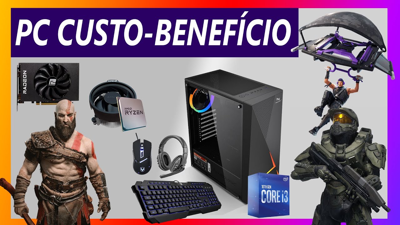 O melhor PC gamer custo benef&iacute;cio de 2022!