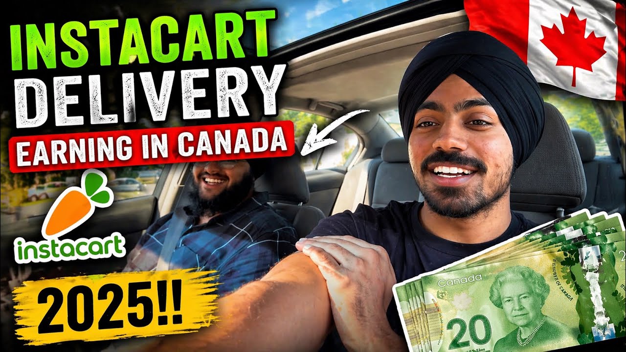 Instacart Delievery earning in Canada 2025!!
