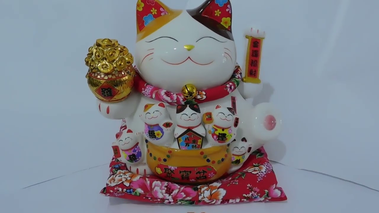 Gato da riqueza Maneki Neko #shorts