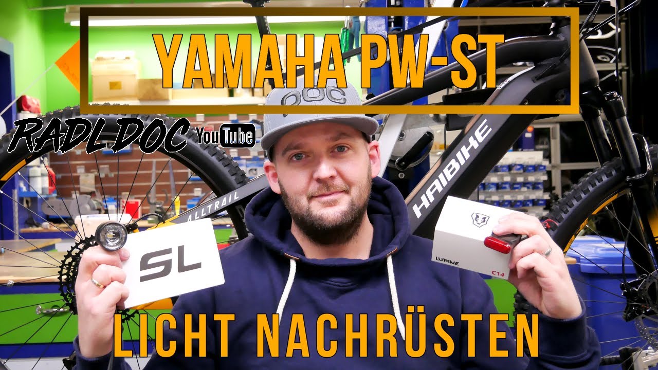Licht nachrüsten Haibike AllTrail 6 / Yamaha PW ST Motor