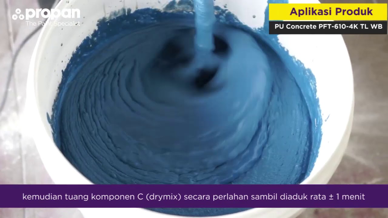 Polyfloor PU Concrete. PU Water Based Cementitious. Pelapis Lantai yang Keras namun fleksibel