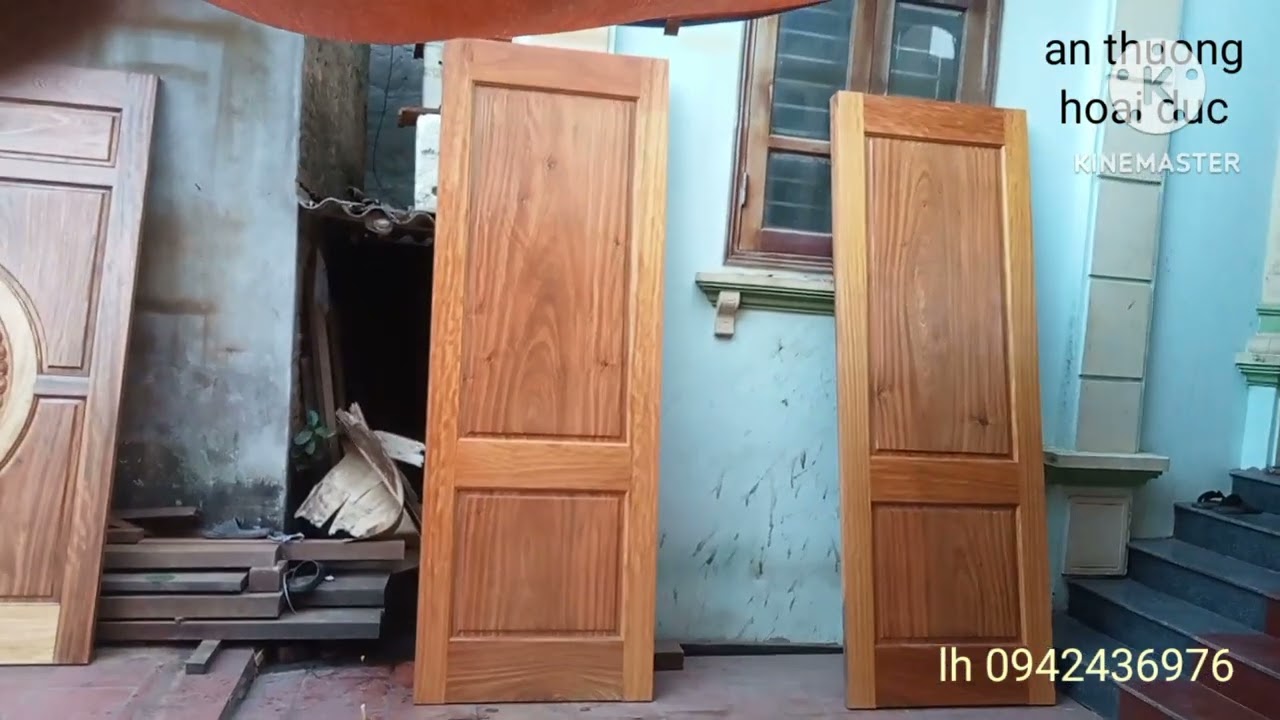mẫu cửa gỗ lim