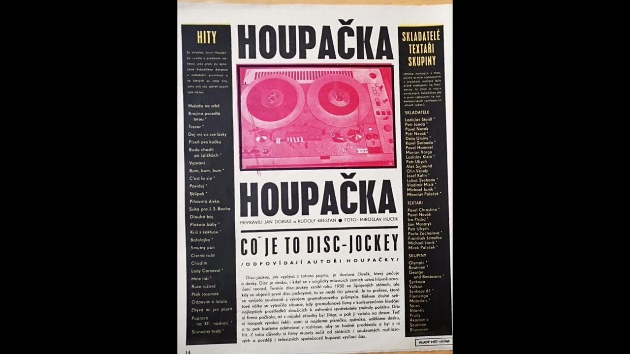 rozhlasová Houpačka 2. část  - jen kousek a pak následuje jiný pořad?