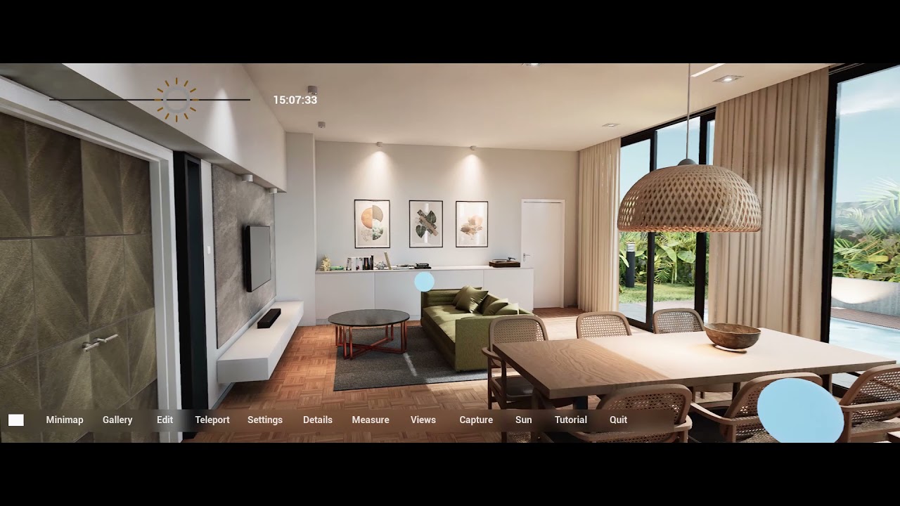 Unreal Engine 5 | Small House Realtime Interactive Walkthrough