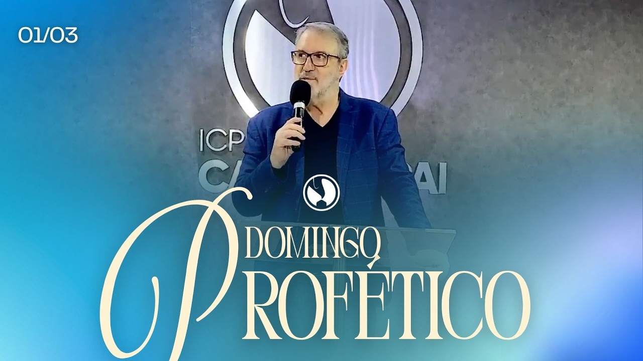 CULTO DE DOMINGO PROFÉTICO | AP SERGIO LOPES | 01/03