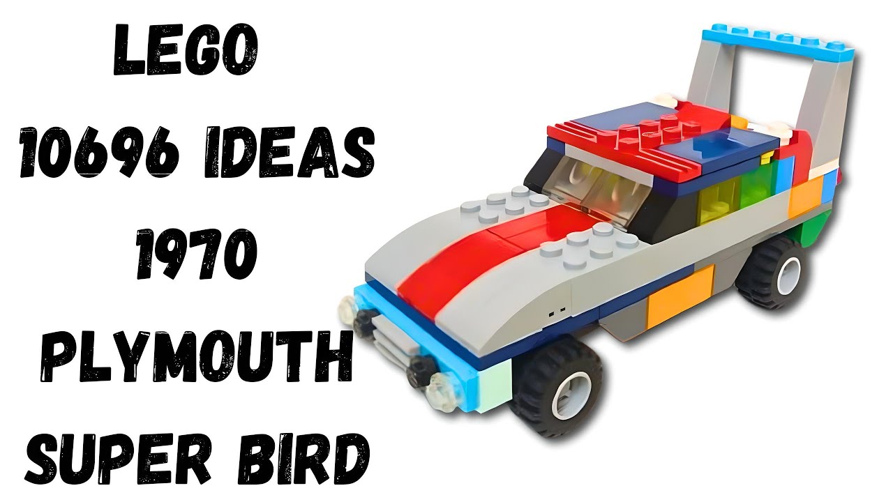 Lego 10696 Ideas 1970 NASCAR Race Car - How to build EASY! | 10696 | MOC | Tutorial |