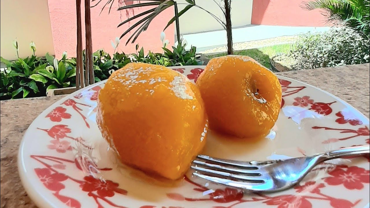 PÊSSEGO EM CALDA CASEIRO fácil demais