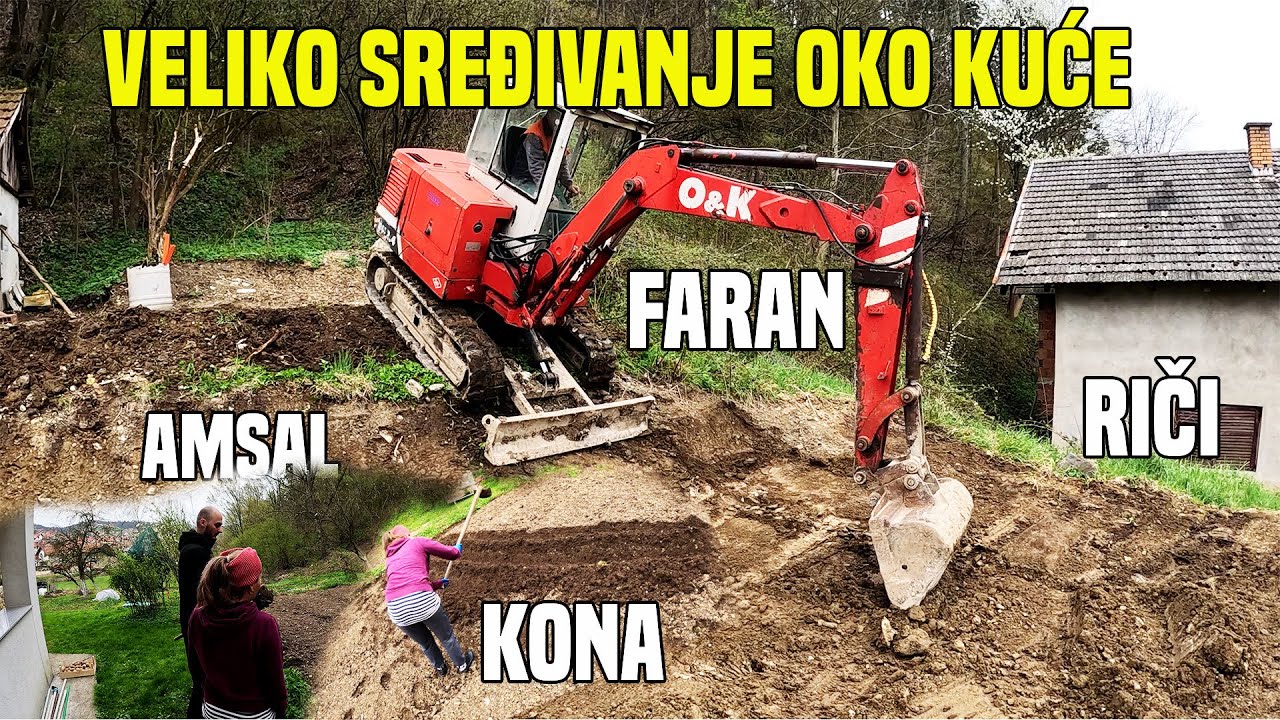 SIJANJE KROMPIRA I RADOVI SA BAGEROM