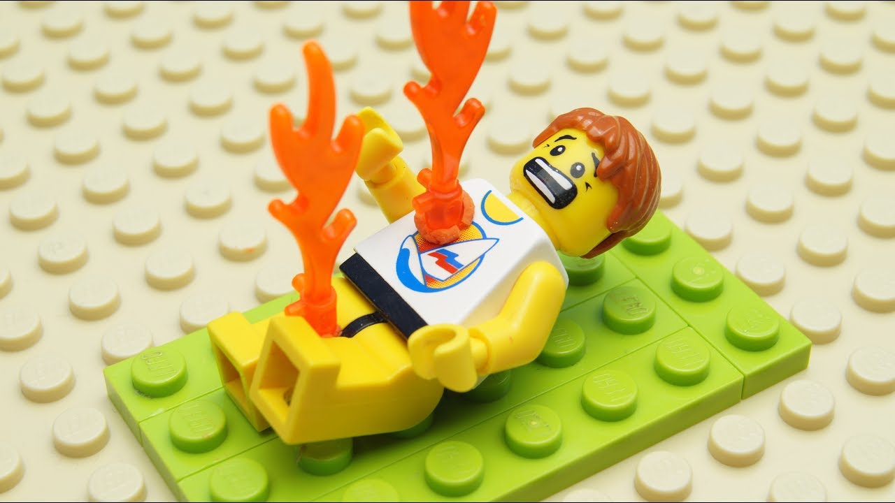 Lego Sunbathing