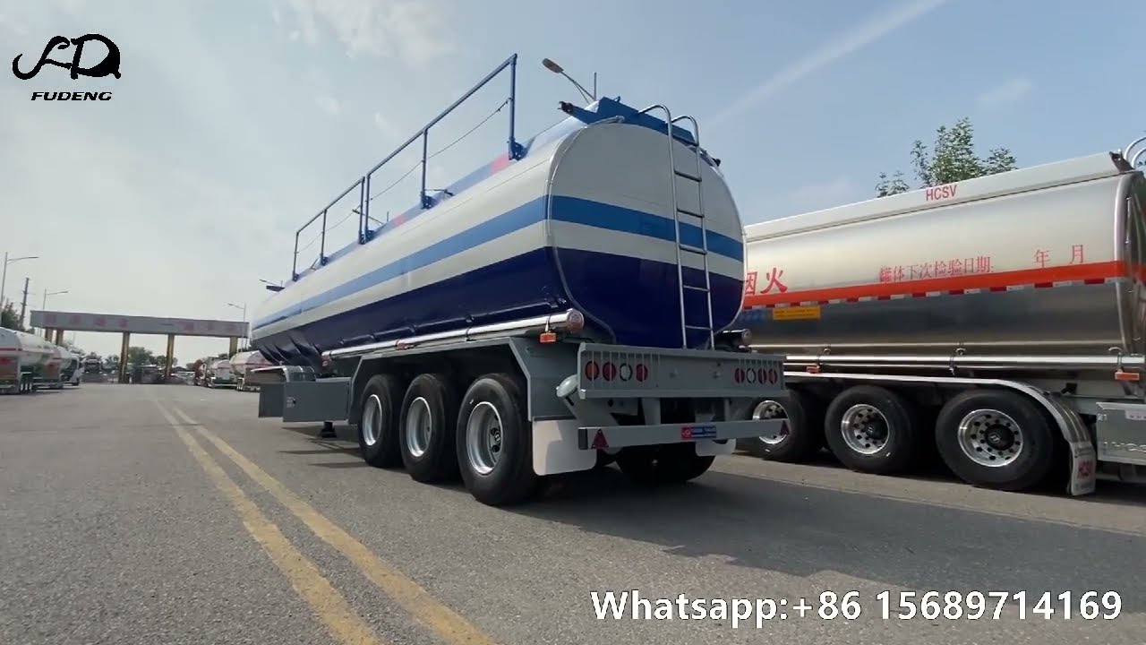 45000 Liters fuel Tanker Trailer - What are the Different Types of Tanker Trailers?