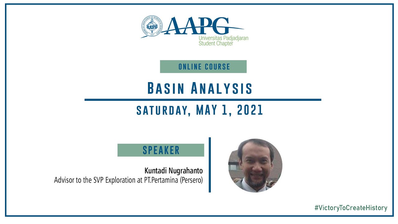 Online Course: Basin Analysis | AAPG Unpad SC 2021