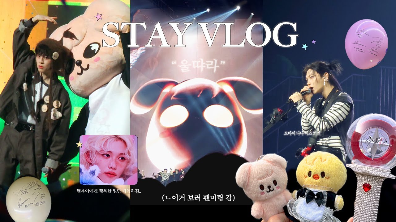 #𝑺𝑻𝑨𝒀𝑽𝑳𝑶𝑮 퍼핌교 광신도가 되댜.. 땨멘૮ • ·̫ • ა | 스키즈 팬미팅 브이로그 (복승아 키씽유♡°,인스파이어아레나 플로어 시야,티켓팅절망편etc)