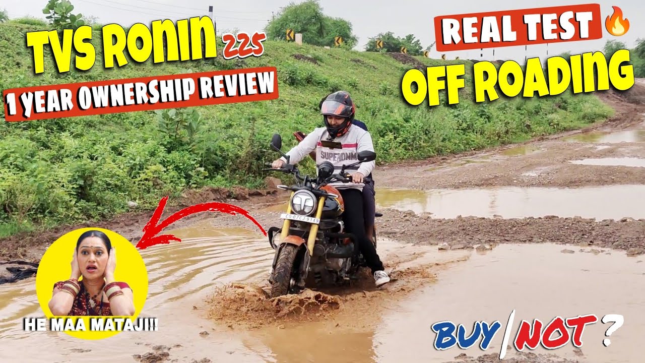 TVS Ronin 225 off roading test | owner review | off-roading | holik vlogs | holik