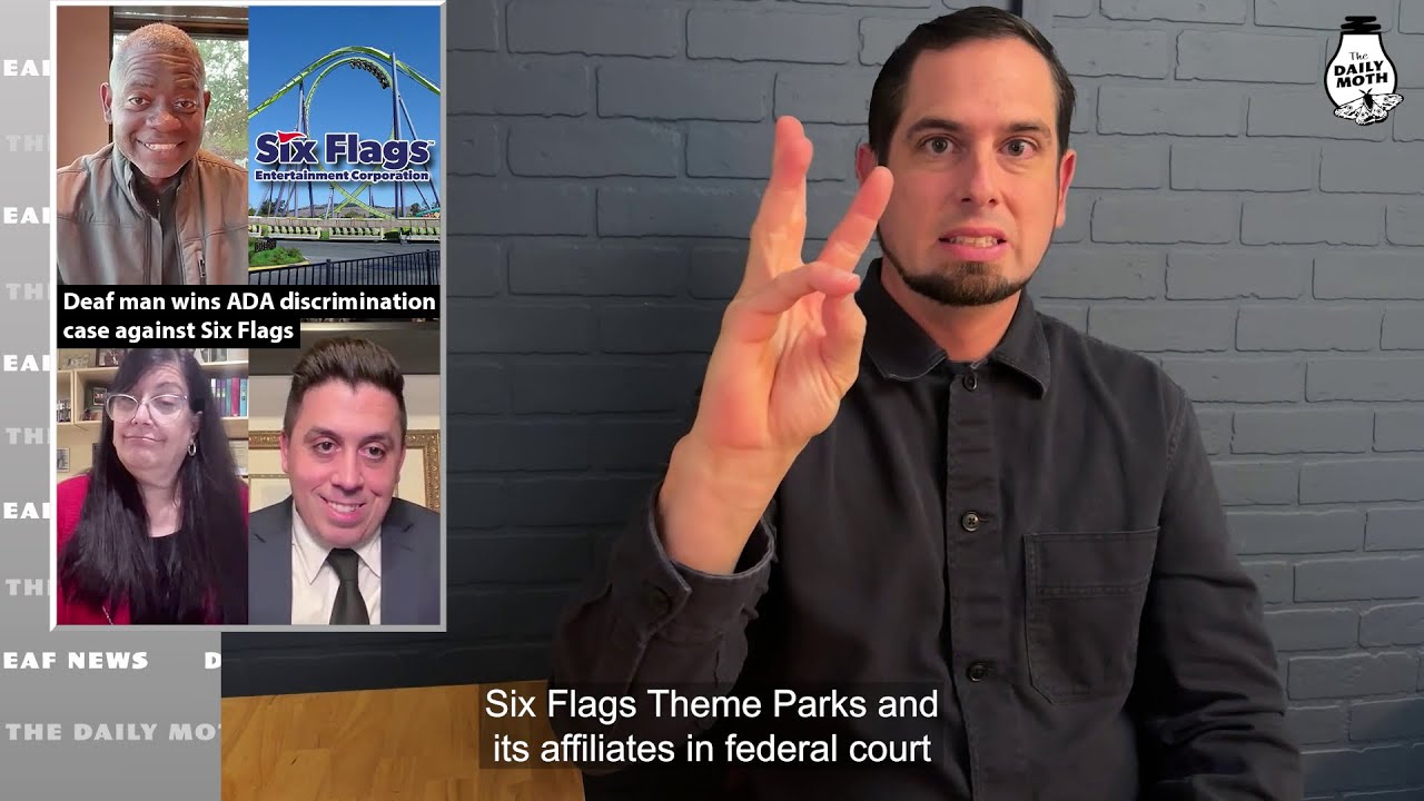 Deaf man wins ADA discrimination case against Six Flags