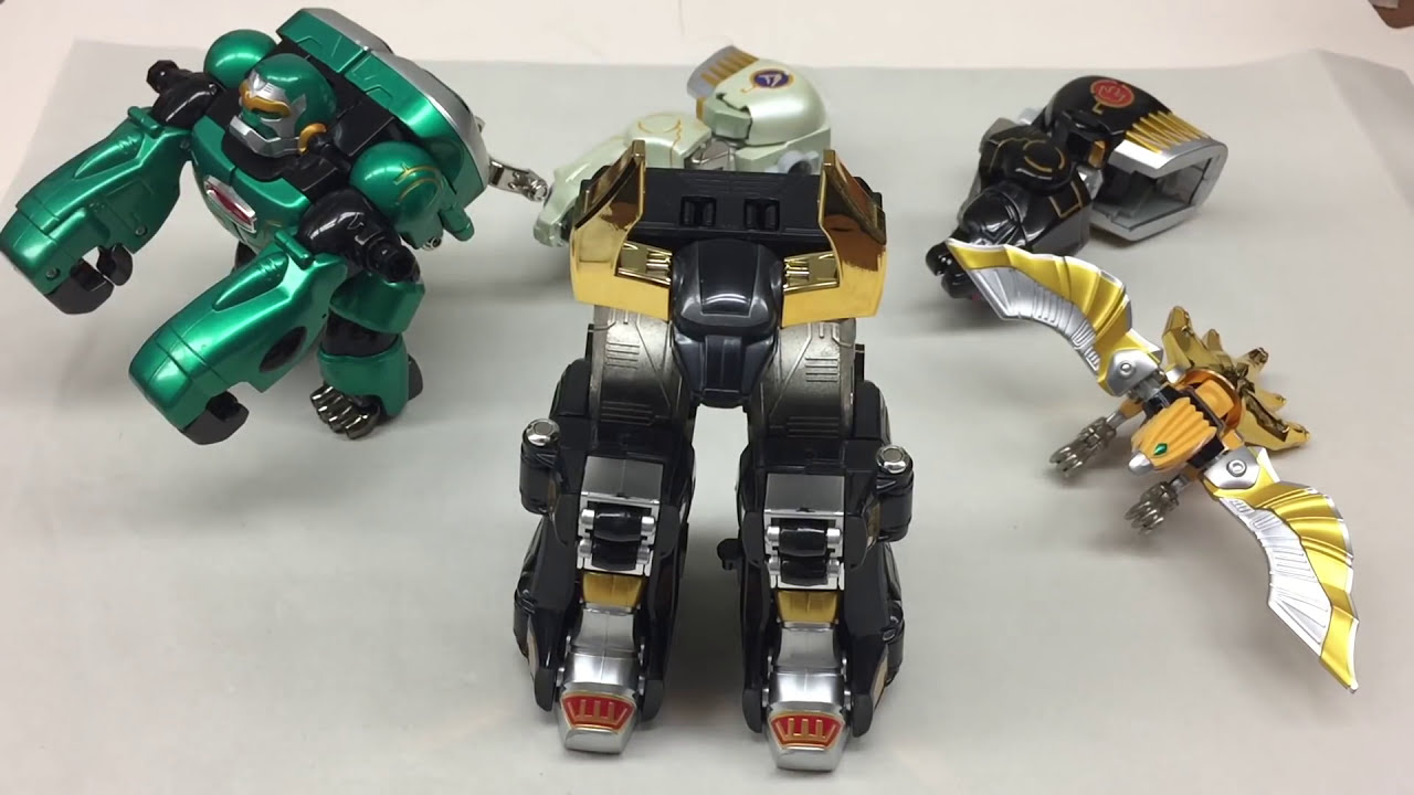 hyakujuu sentai gaoranger dx gaomuscle review 百獣合体 DX ガオマッスル 百獣戦隊ガオレンジャー レビュー 合体