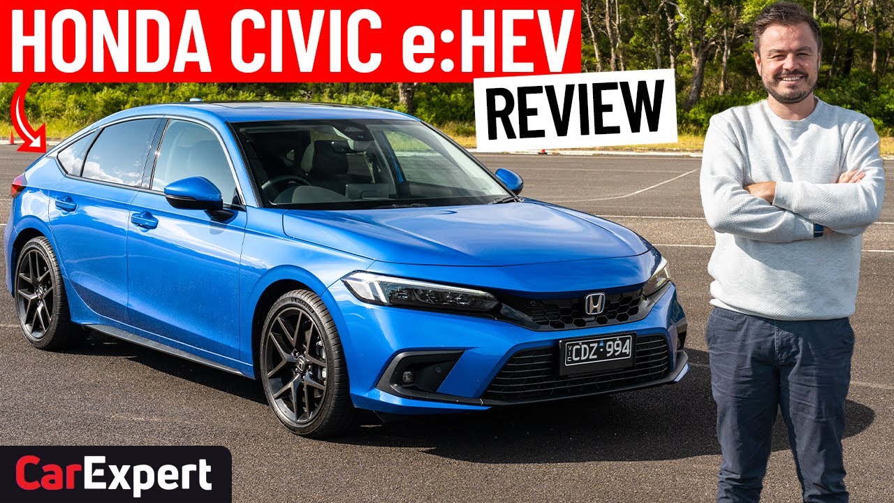 Обзор гибрида Honda Civic 2023 года (включая тест разгона от 0 до 100 миль/ч и автономности): пер...