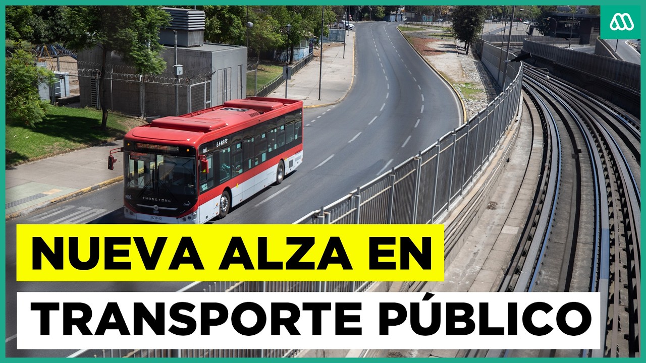 Aumentó en $25: Nueva alza en el pasaje del transporte público