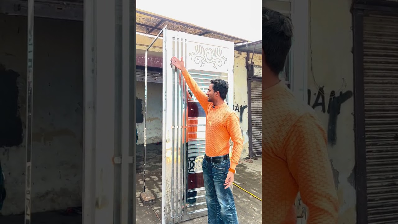 Guys new #ss304 mai ￼￼#steeldoor aap kein liye lekar aaye hai with #godrej lock sath