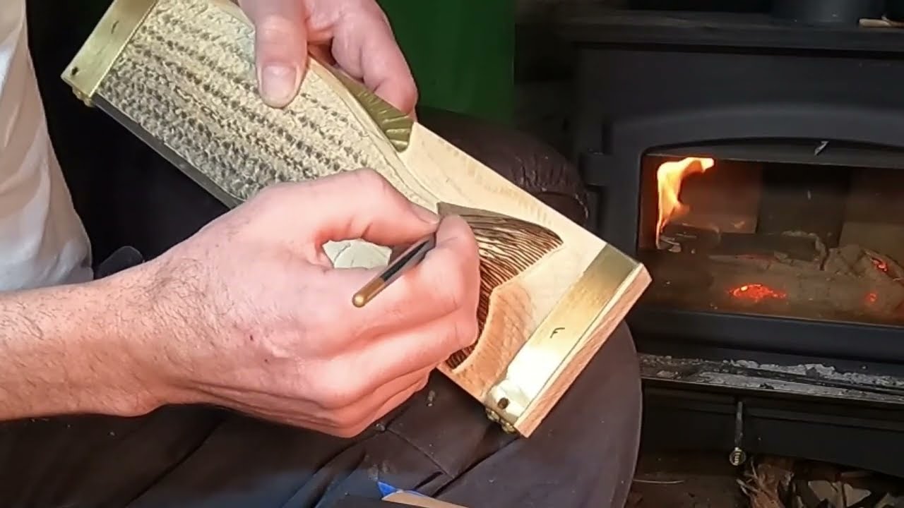 DEXTER RUSSELL FILLET KNIFE SCABBARD MADE WITH FISH SKIN LEATHER PART TWO