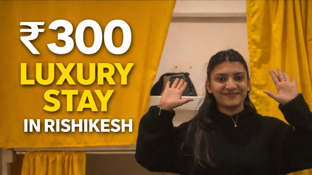 I Stayed in Rishikesh for ₹300 (Solo Trip)@gostopsofficial 