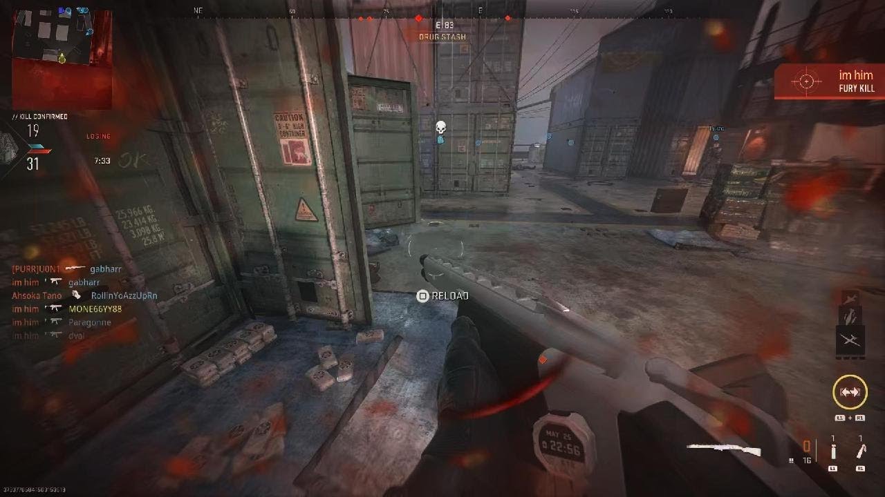 Bloody neck