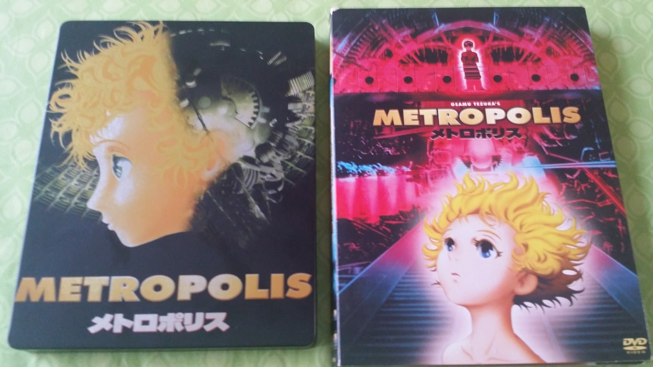 [ International Anime Unboxing ] Metropolis Blu-ray Steelbook (Region B)
