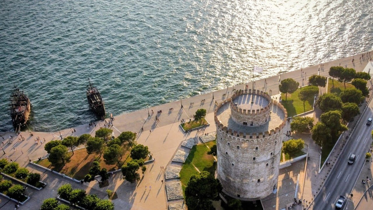 Η Θεσσαλονίκη από ψηλά! Views of Thessaloniki from above!