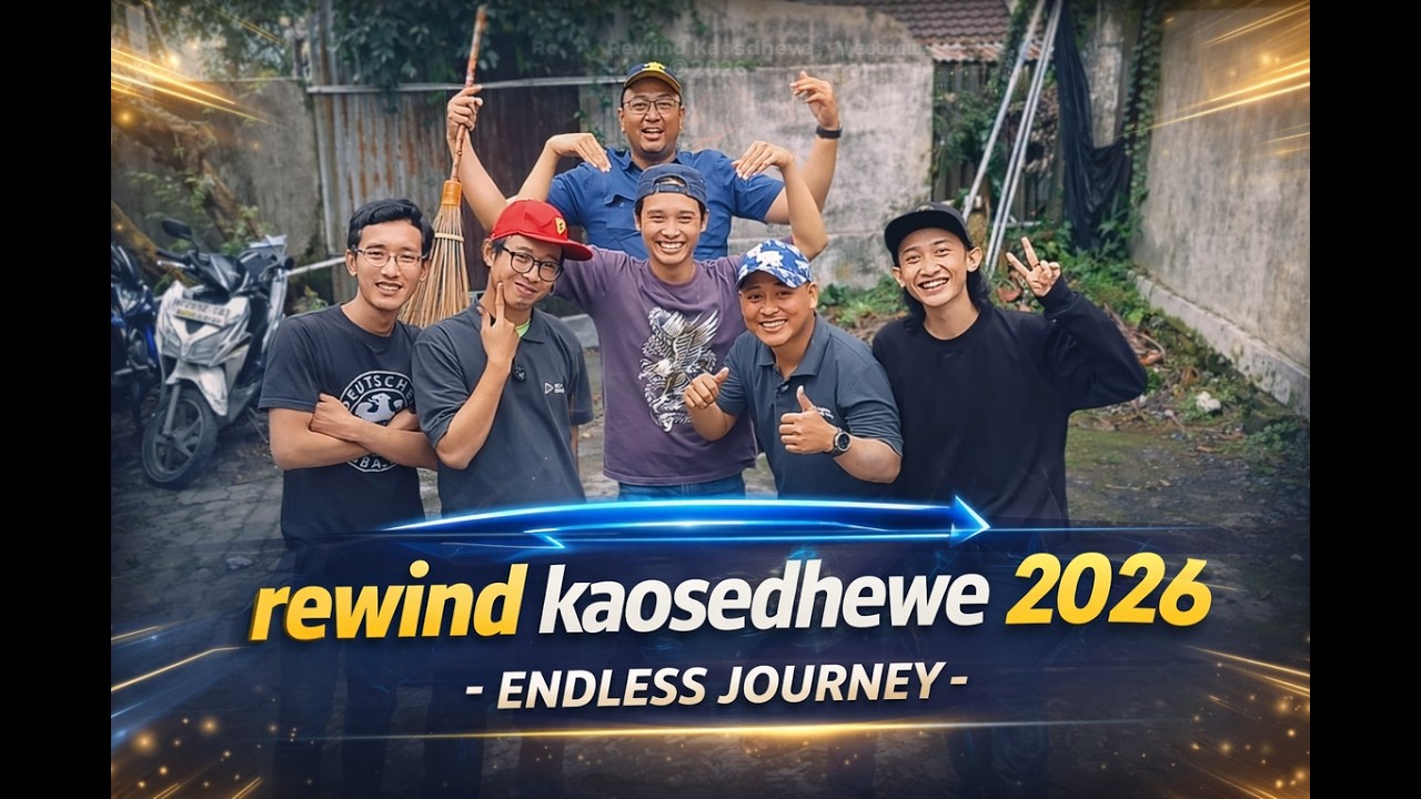 REWIND KAOSEDHEWE 2026 - Perjalanan Tanpa Henti