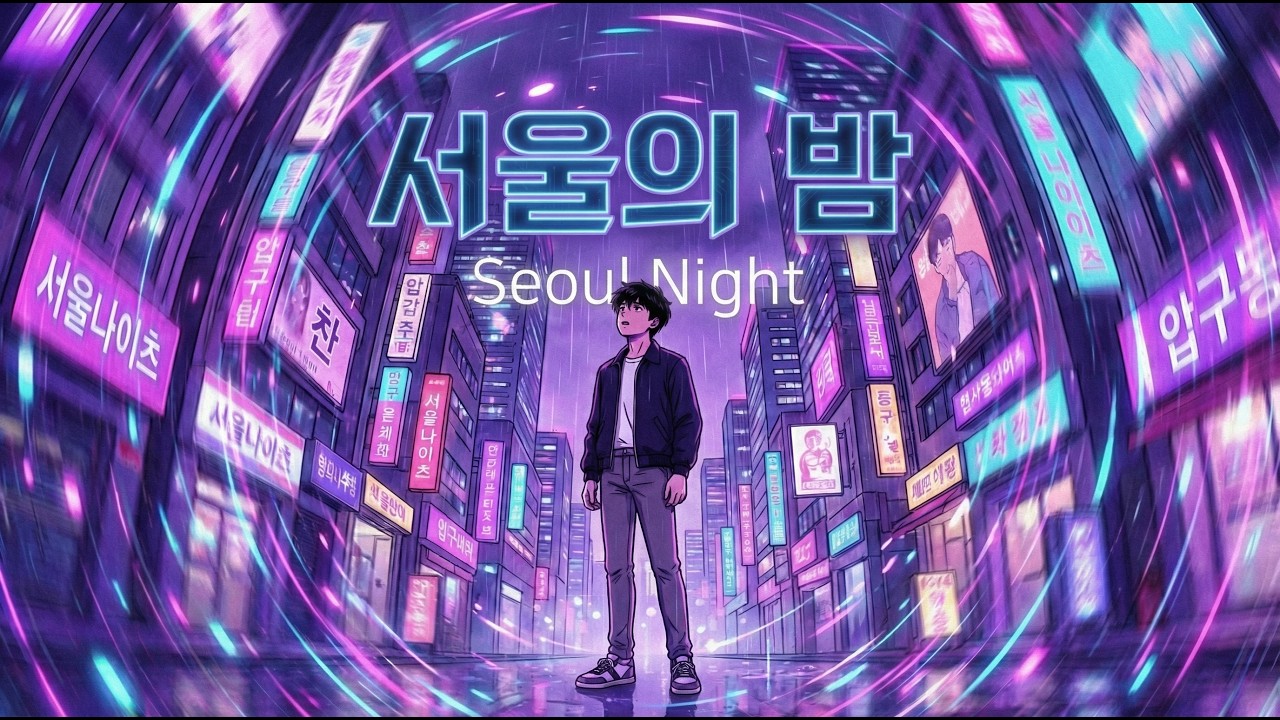 [M/V] 보라색 밤이 찾아오면 시작되는 탈출 🌌 | 서울의 밤 (Seoul Night)
