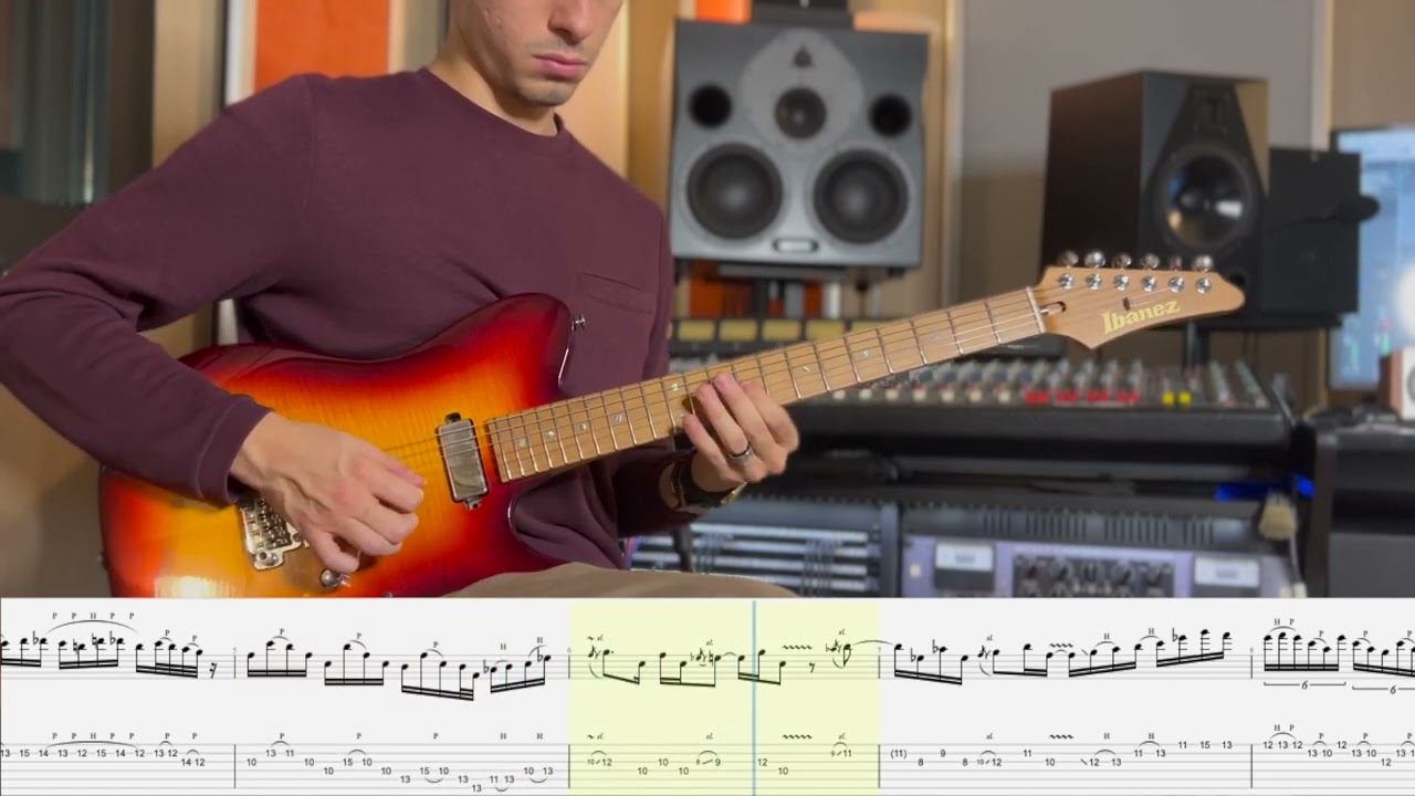Alex Argento - Synchronal Steps - Keyboard Solo LESSON (with TABS)