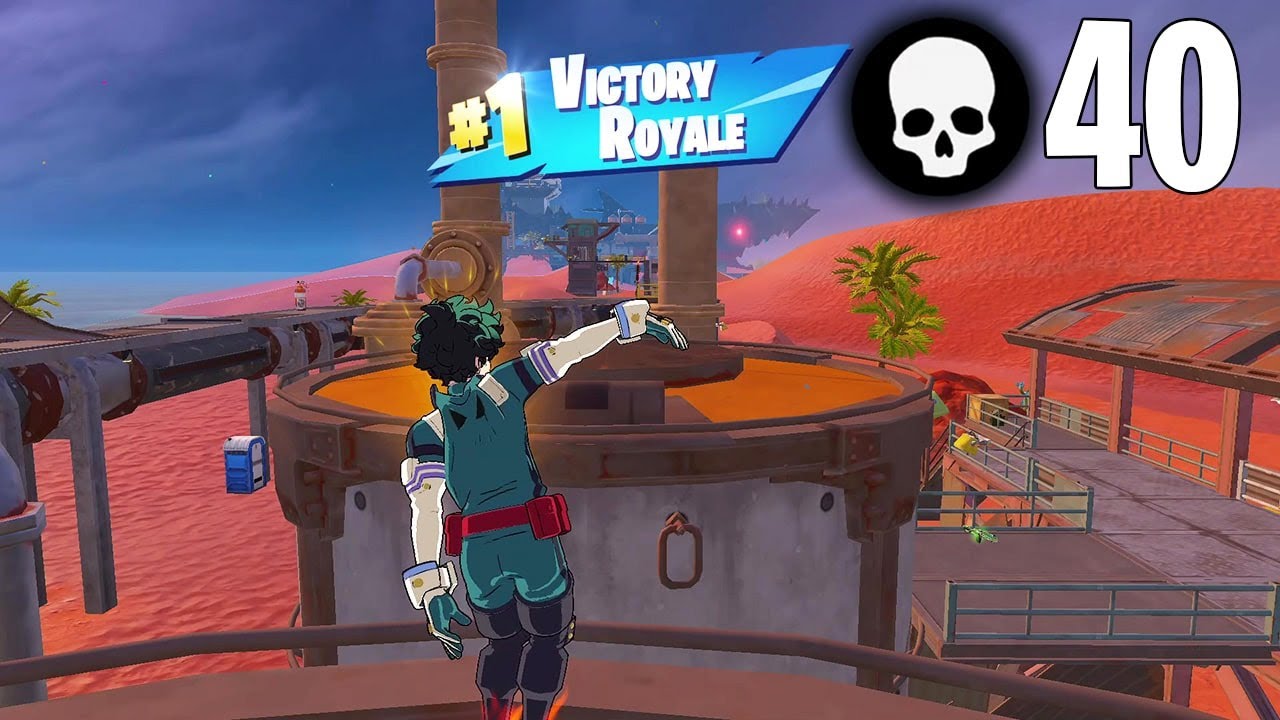 40 Elimination Solo vs Squads Win (Fortnite Chapter 5 Season 3 Ps4 Controller Gameplay)