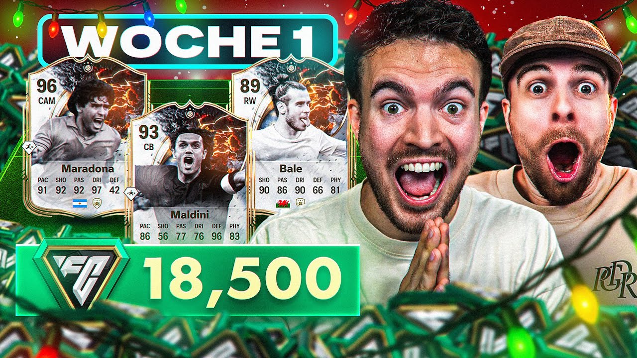 DIREKT WELTREKORD! 🔥 WER erreicht MEHR in 4 WOCHEN in FC 26 🔥🤯 WOCHE 1 ADVENTSKALENDER 🎅🎄
