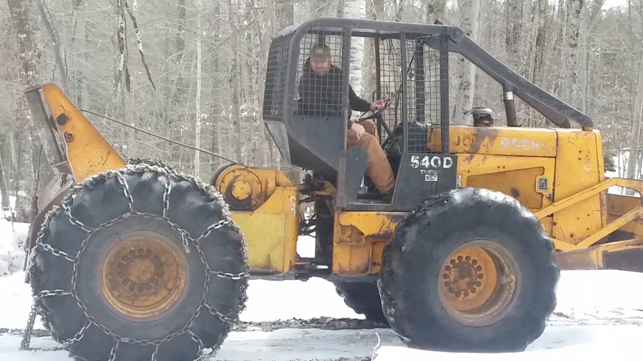 1998 John Deere 540D Cable Skidder