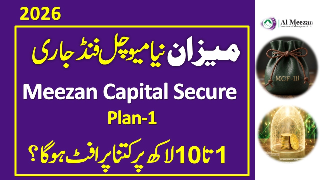 Meezan Capital Secure Plan - I Profit Rate 2026 ll Al Meezan Bank Investment Mutual Fund