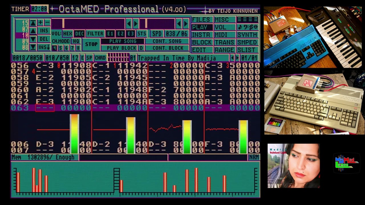 Trapped In Time By Madija - Octamed - Amiga