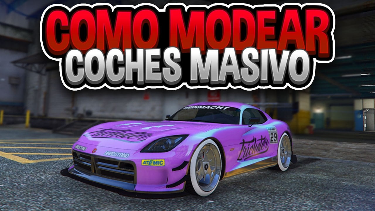 COMO MODEAR COCHES EN GTA5 ONLINE 2025/ MODEAR COCHES CAR TO CAR MASIVO/ PONER RUEDAS DE F1 Y BENNYS