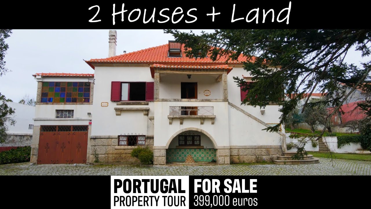2 Houses + Land - FOR SALE in Sao Romão, Seia, Guarda (Central Portugal - Real Estate Tour)