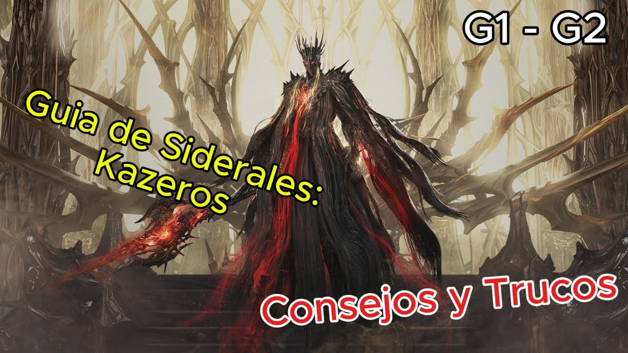 GUIA G1-G2 de Act Final KAZEROS: Cómo utilizar Siderales | HARD y NORMAL | Lost Ark