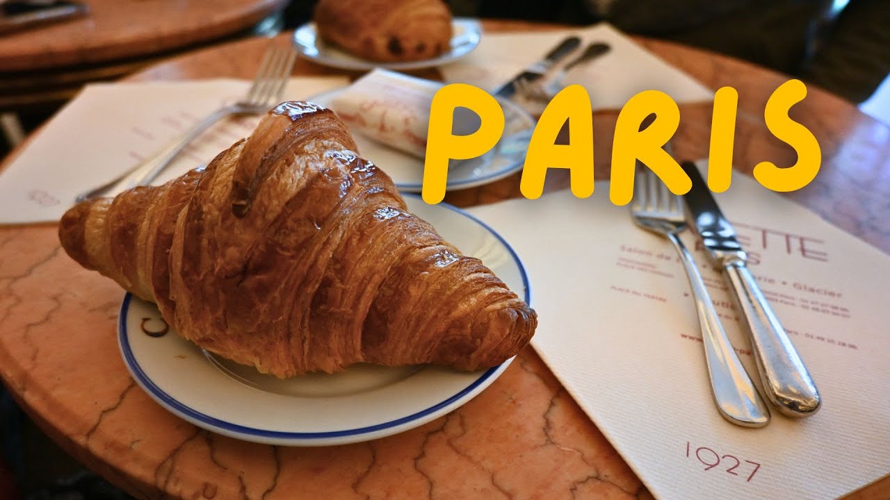 drawing everything I ate in paris