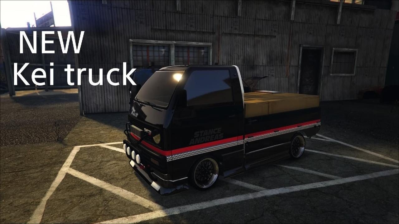 I bought the New Keitora truck in GTA Online 