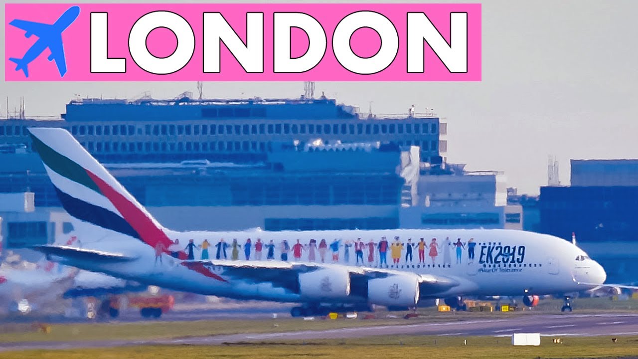Emirates A380 YEAR OF TOLERANCE 1st visit to London