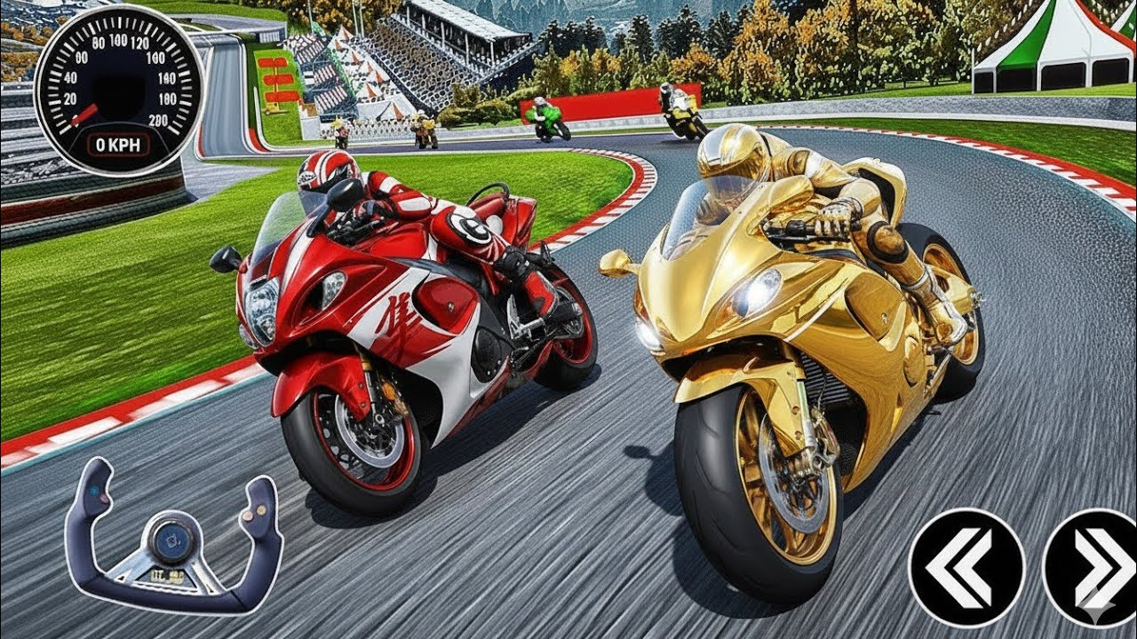 Real Bike Racing Simulator 2025 - GT Bike Racing Game - Android GamePlay