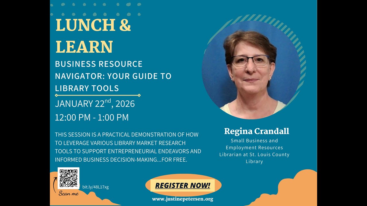 Lunch & Learn: Business Resource Navigator: Your Guide to Library Tools