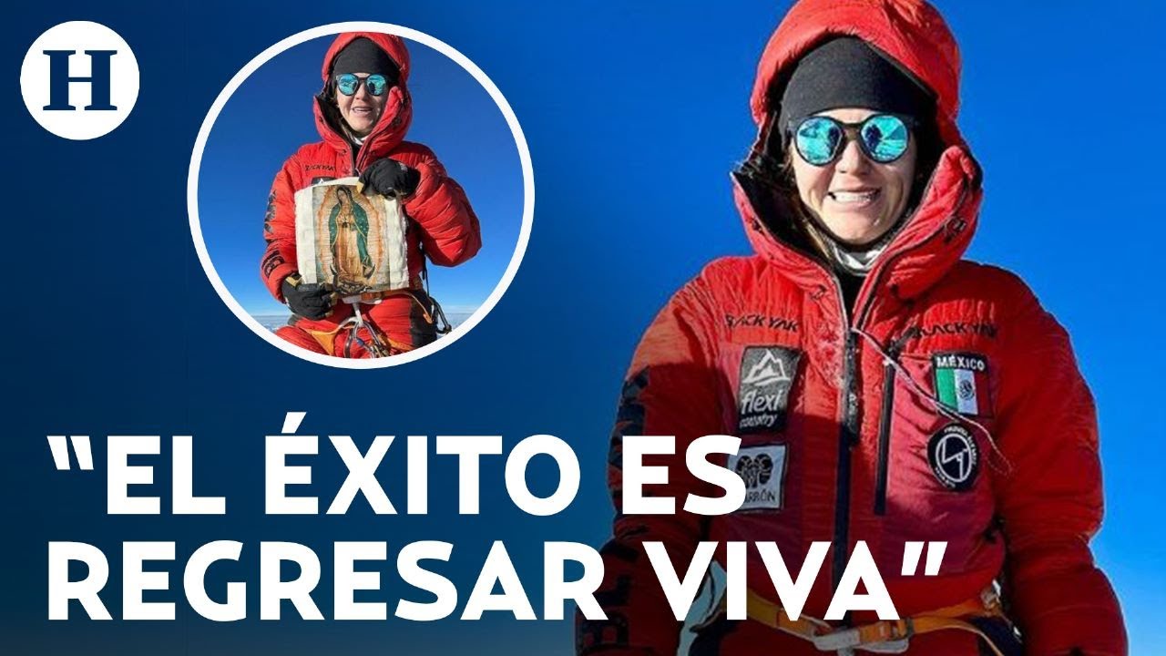 ¡Conquistó 14 montañas! Viridiana Álvarez, la mexicana que escaló las montañas más altas del mundo